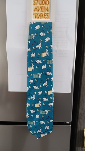Cravate tintin 100 - bd,